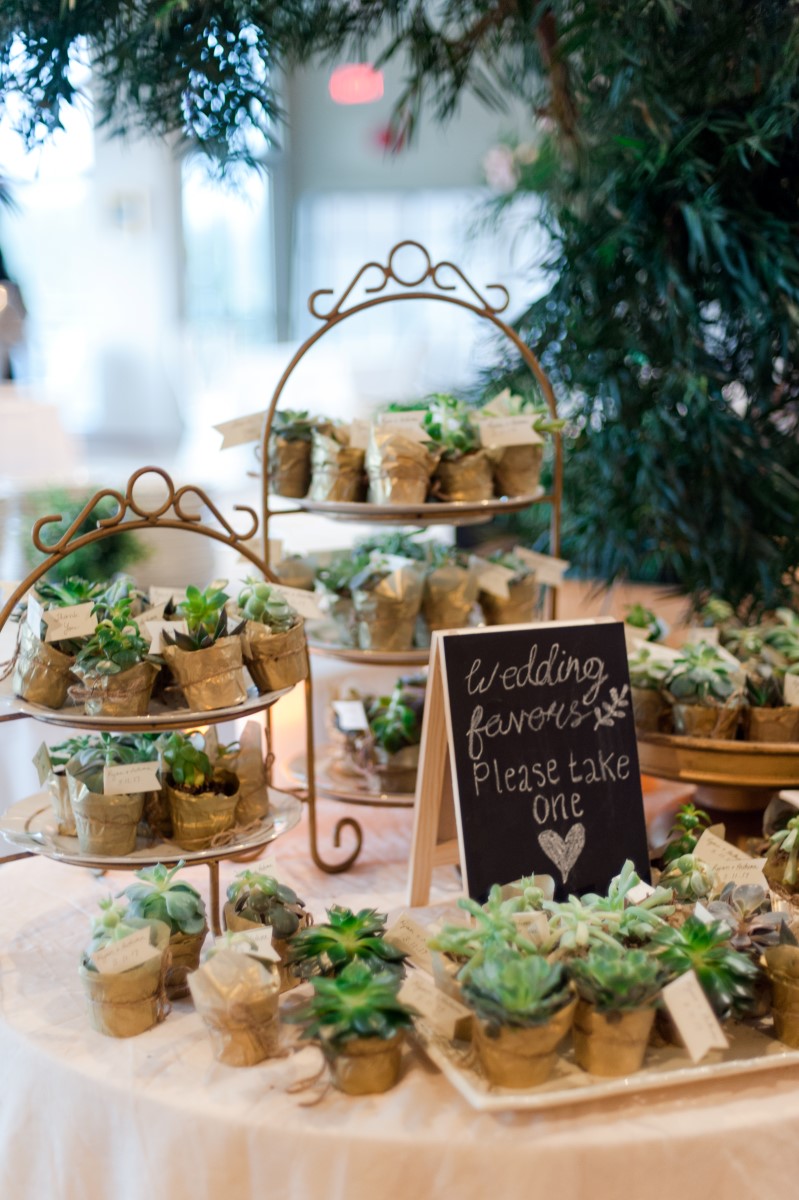 Gorgeous Greenery & Sweet Cakes Tim Hortons Wedding Dessert Table West Coast Weddings Magazine