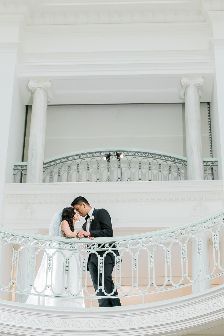 Vancouver Club Wedding Art Gallery