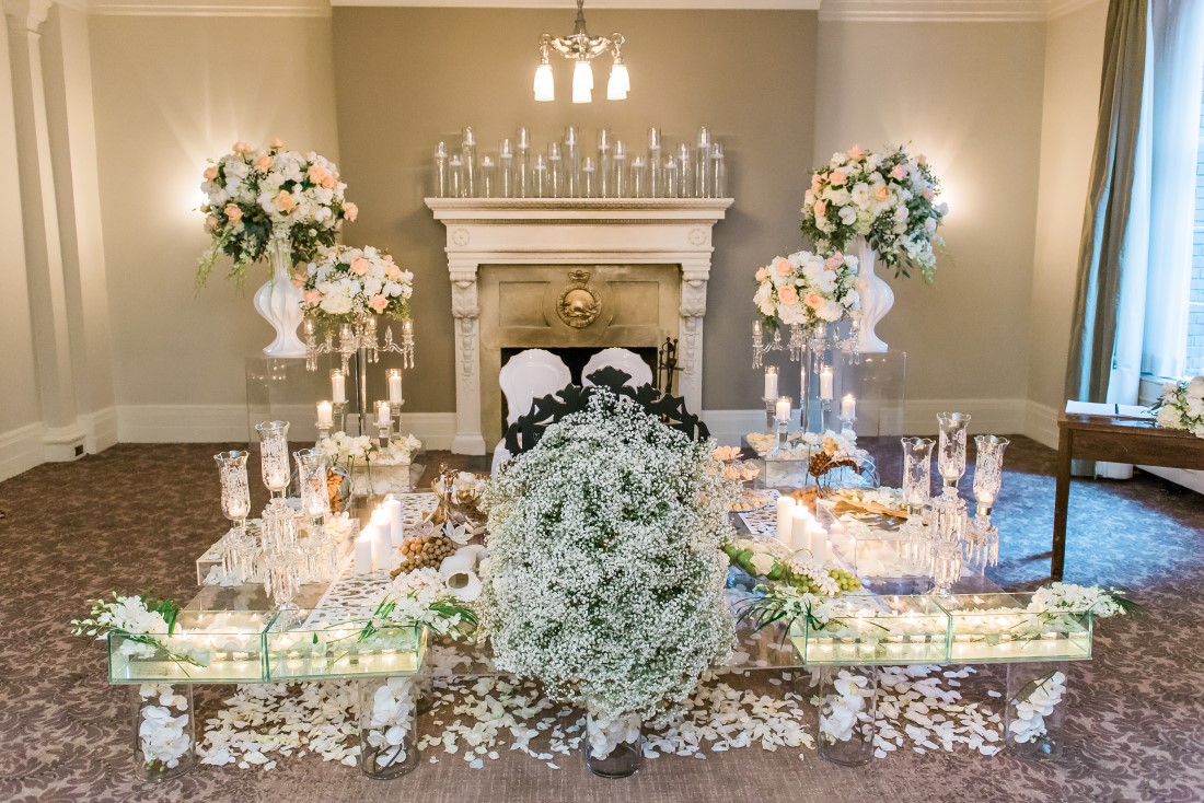 Vancouver Club Persion Wedding by Fleur de Lis Events