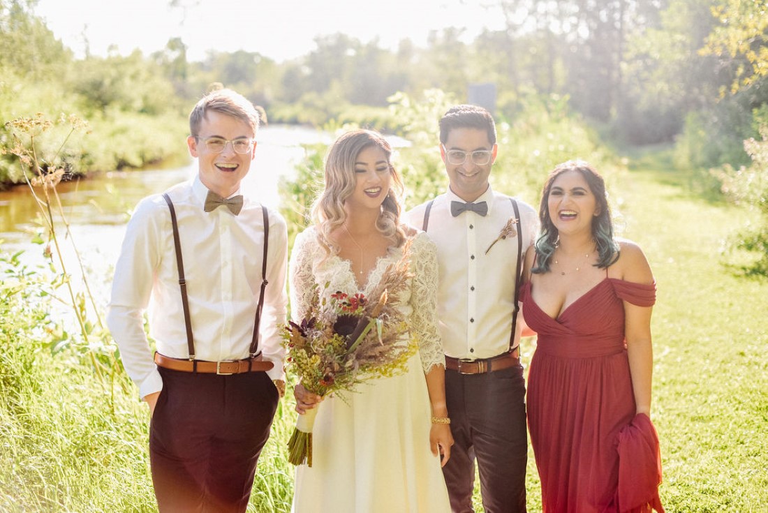 Trestle;s Edge Eco Inspiration Wedding Party