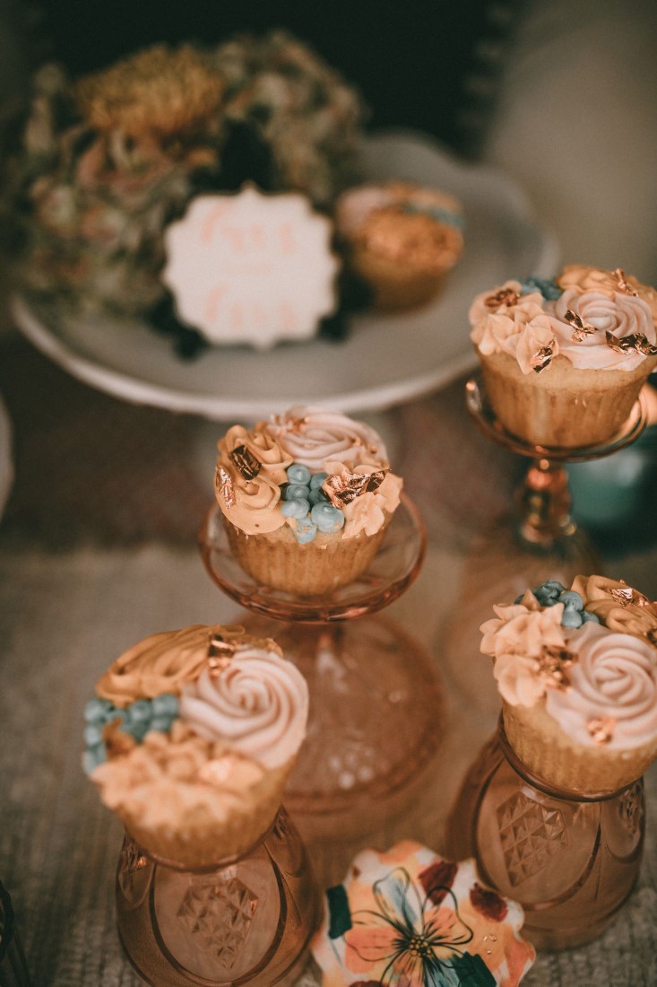 Bohemia Summer cupcakes by Casandra Cake Co Vancouver