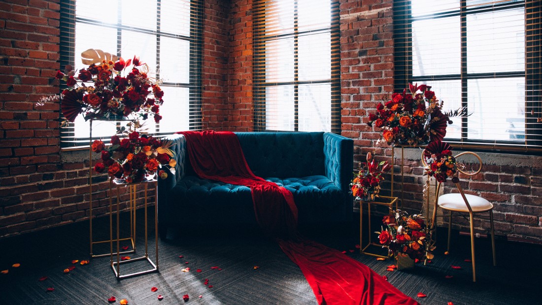 IDO Studio Lounge Royal Rebel Bride at Yaletown Vancouver Loft