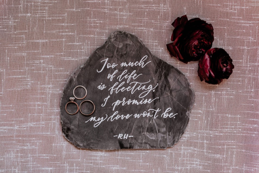 Kaoverii Silva Photographer Calligraphy Modern Vintage Wedding at The Loft