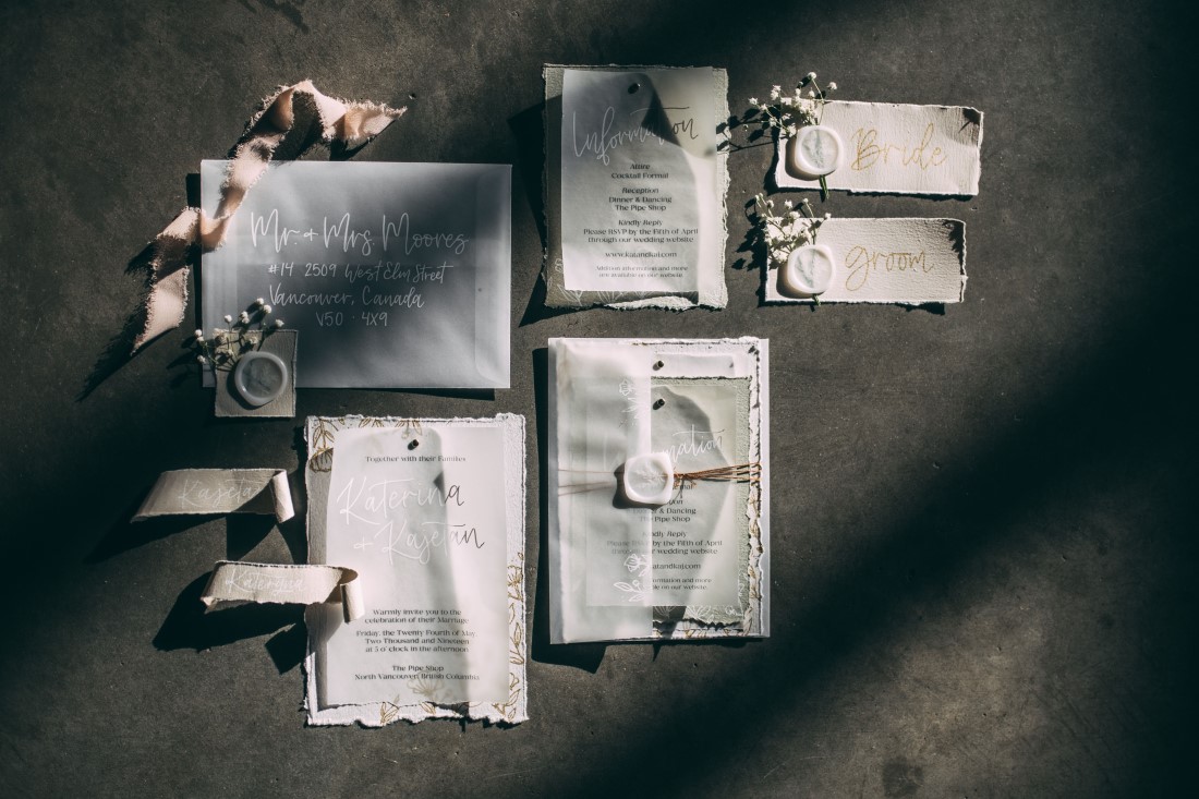 Laura Olson Photography Full Paper Suite Golden Hour Wedding at The Vancouver Shipyards