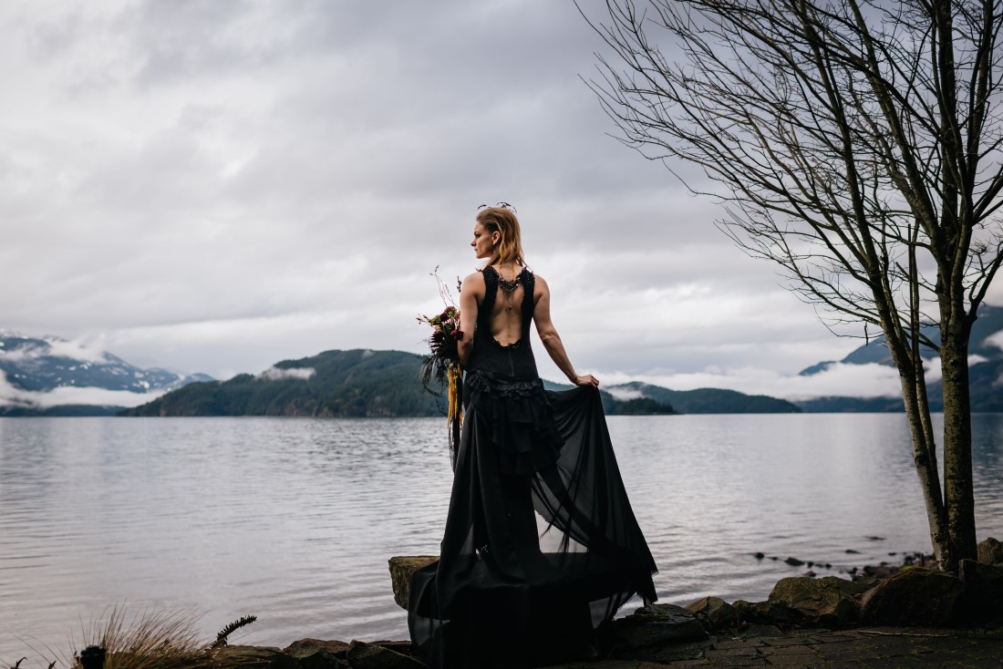 Leanne Sim Photography Bridal Gown Back Extraordinary & Unique Wedding Inspo