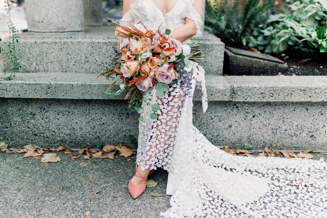 Bridal bouquet by Fremont Flower Vancouver