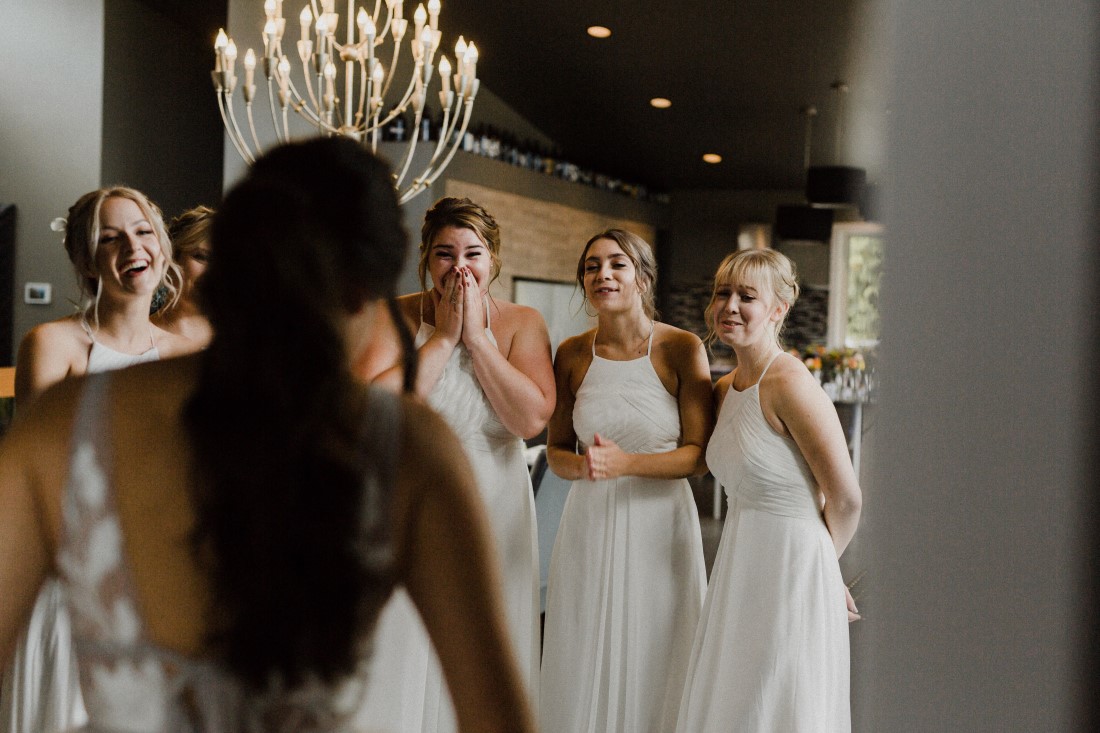 The Augusts First Look ‘I Do’ With a View at American Creek Lodge