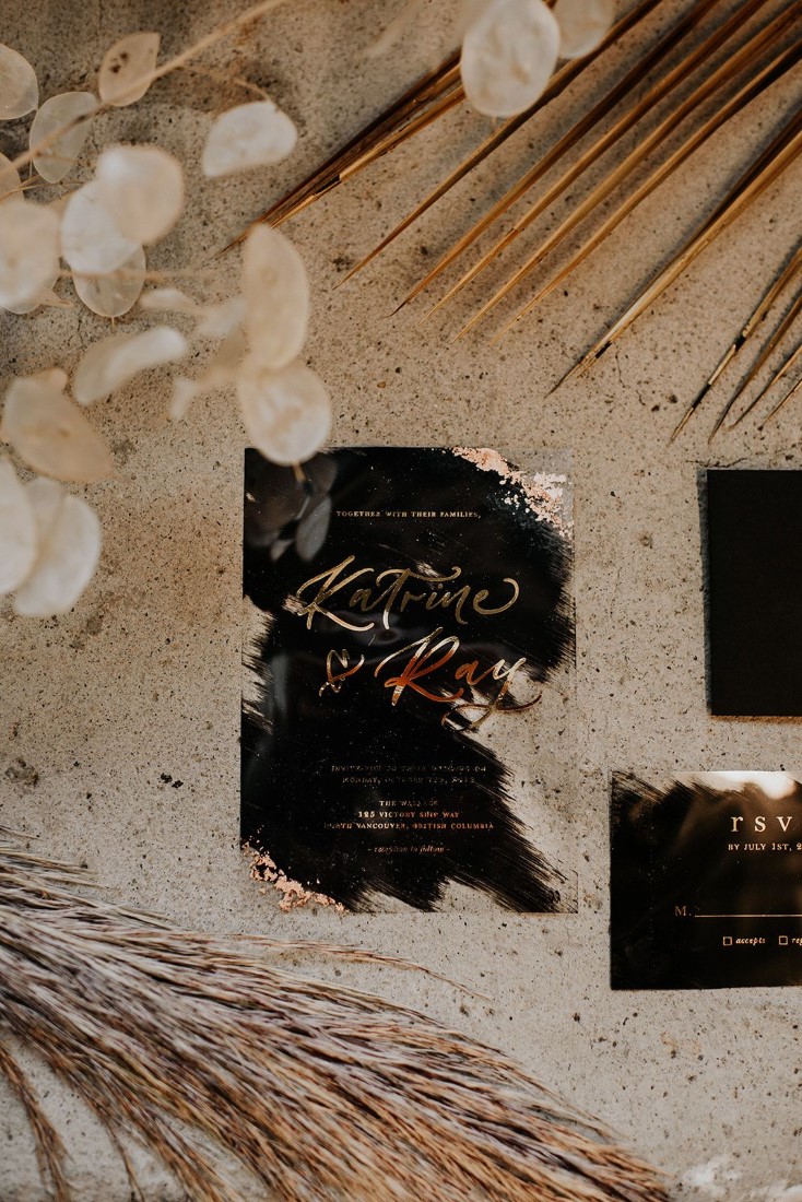 Tallya D Photography Invite Glamour & Gold at The Wallace
