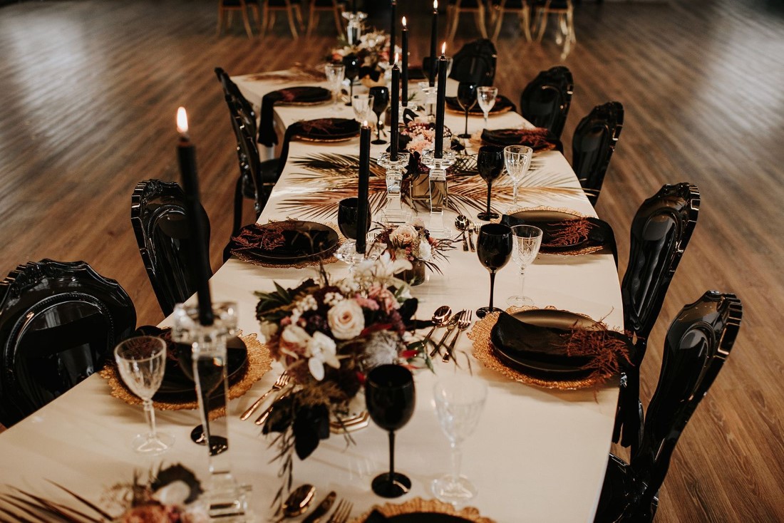 Tallya D Photography Table Glamour & Gold at The Wallace