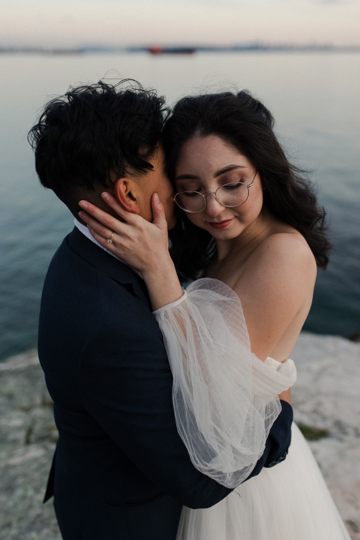 The Augusts Sleeve Seaside in the City Vancouver Wedding Inspiration