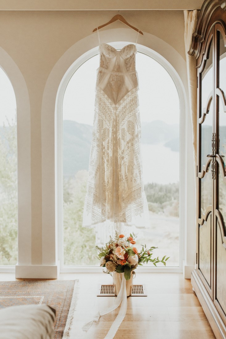 Bridal gown by Rue De Seine 