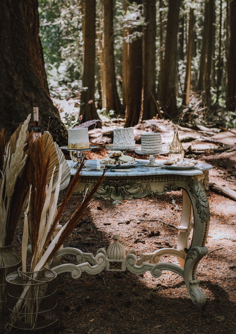 Into the Woods dessert table 