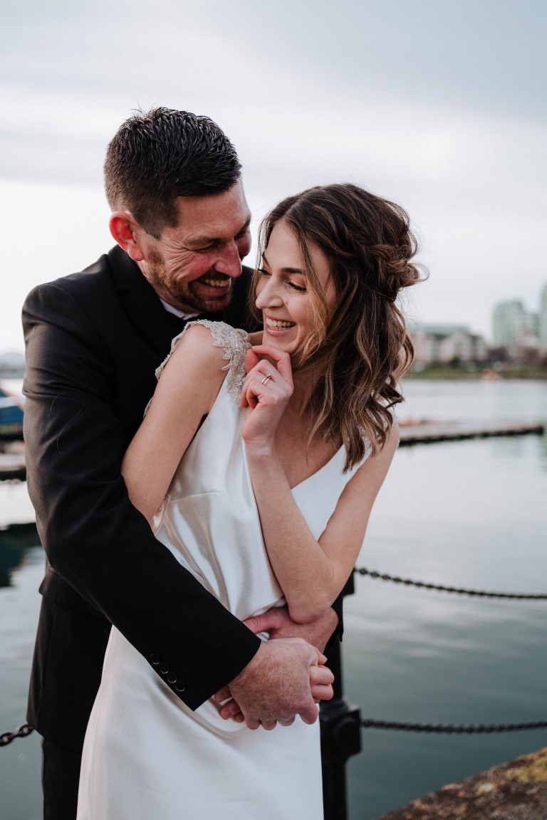 Victoria Inner Harbour newlyweds