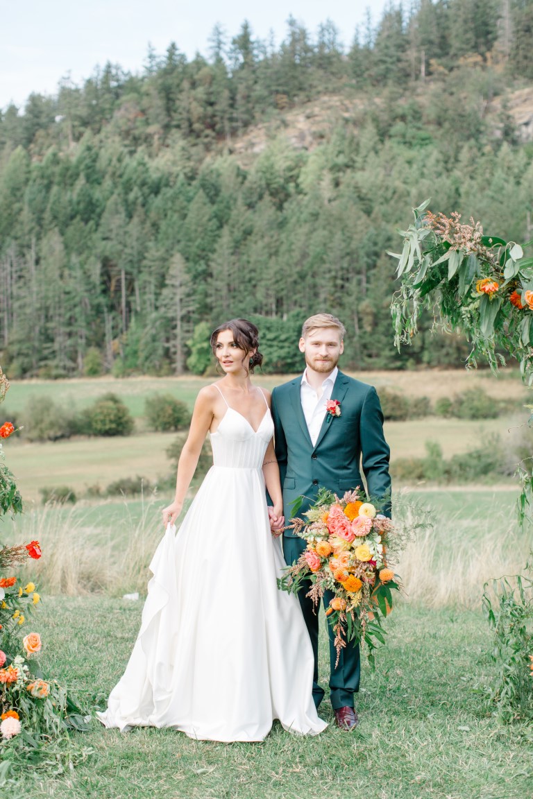 Couple in Ceremony Space