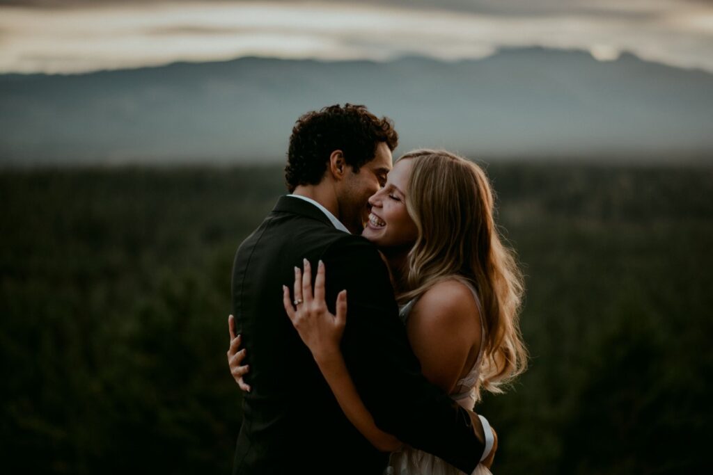 West Coast Wild newlyweds by Dallas and Sabrina Photography