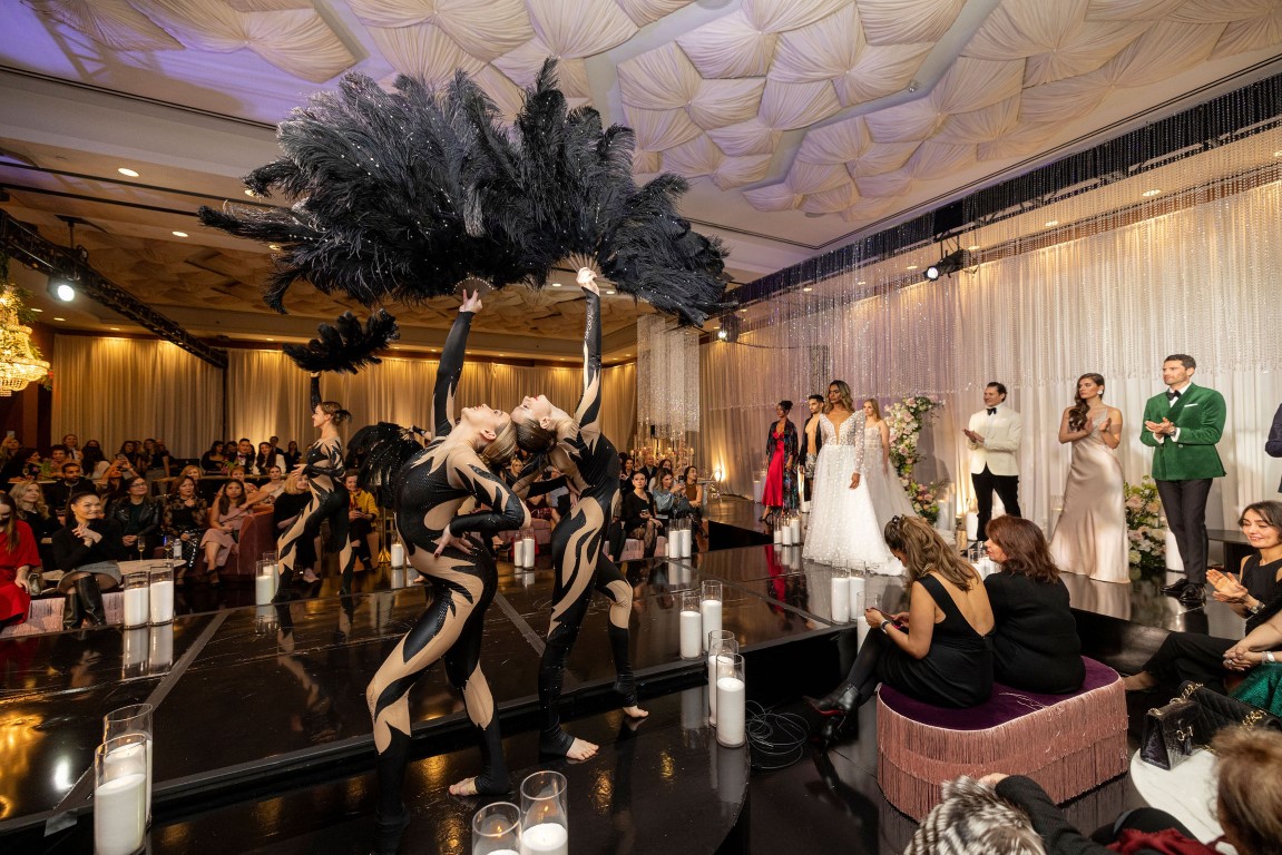 Fashion runway at Luxe Wedding Show Vancouver