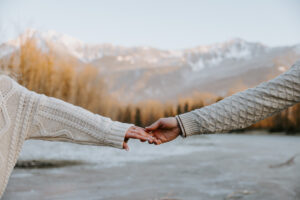 intimate touch while skating