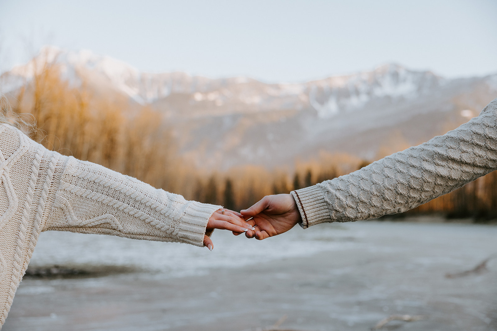 intimate touch while skating