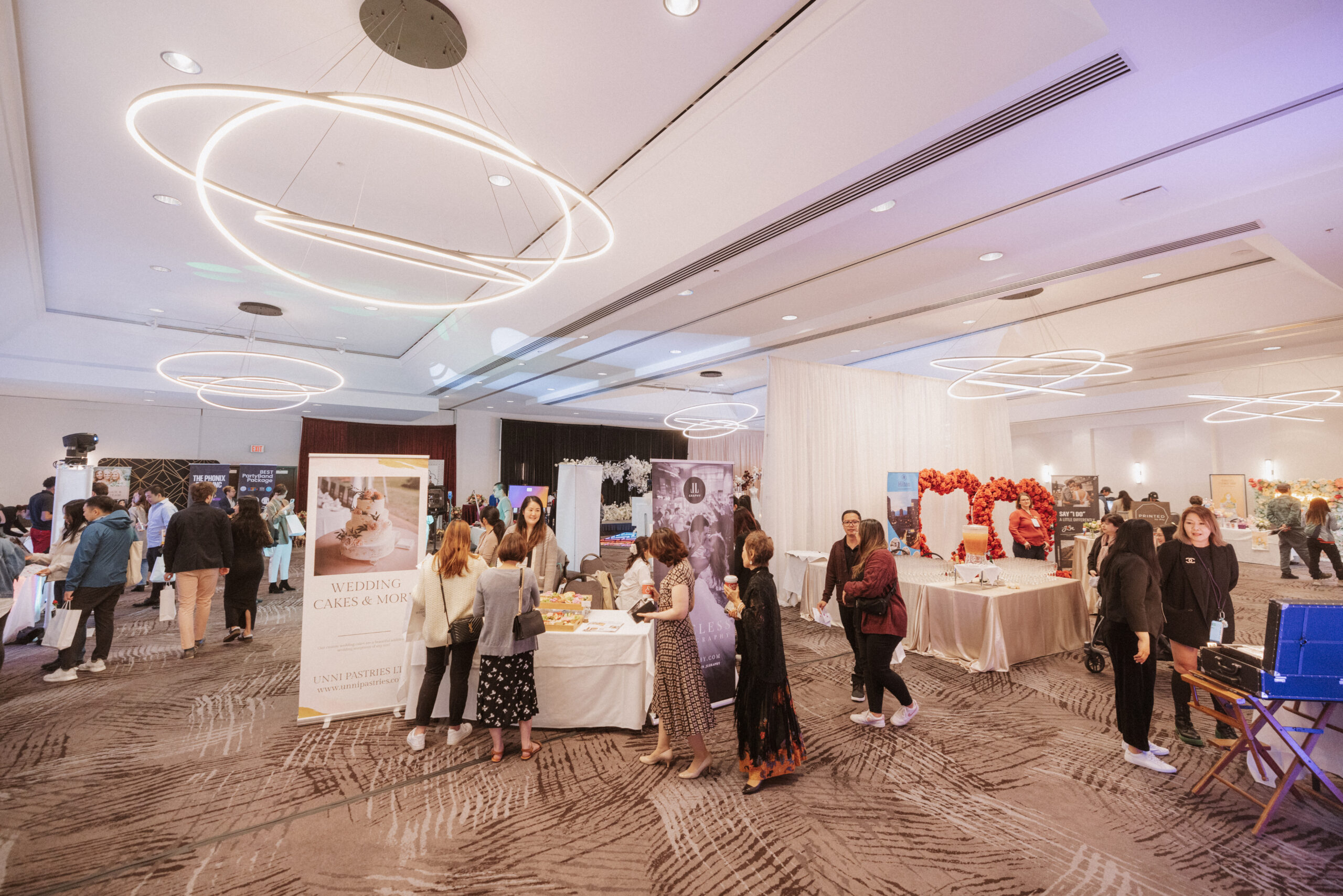 Hilton Vancouver Metrotown Ballroom West Coast Wedding Show 2024