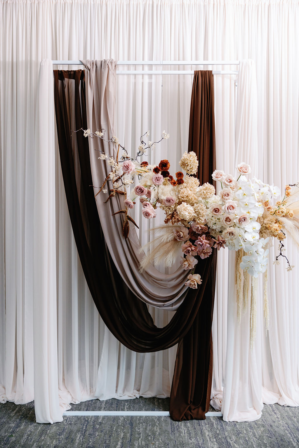 Floral Drapery by Luminous Floral